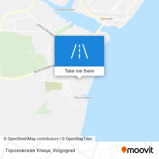Гороховская Улица map