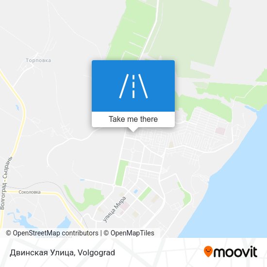 Двинская Улица map