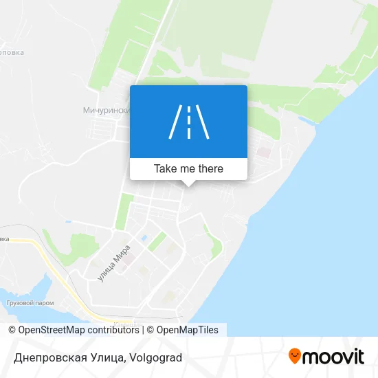 Днепровская Улица map