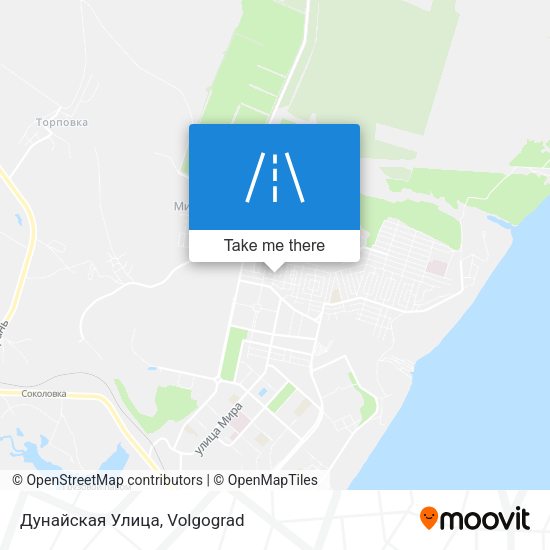 Дунайская Улица map