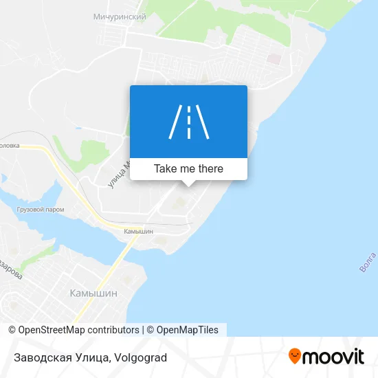 Заводская Улица map