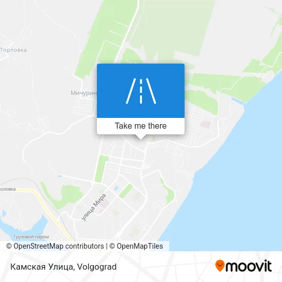 Камская Улица map