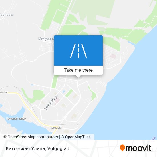 Каховская Улица map