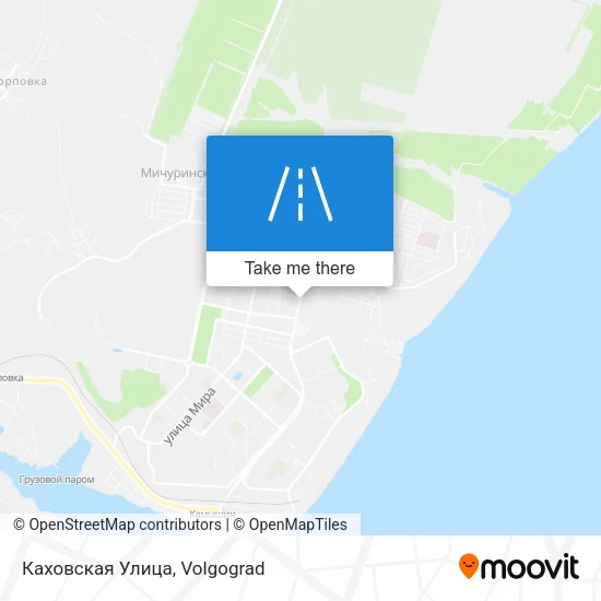 Каховская Улица map