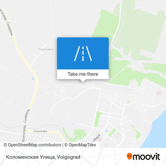 Коломенская Улица map
