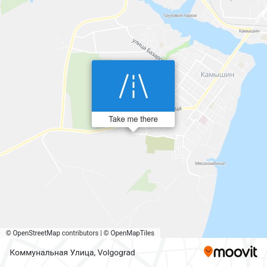 Коммунальная Улица map