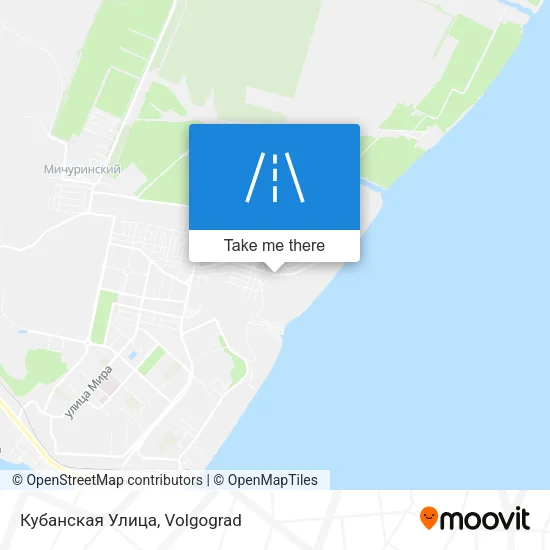 Кубанская Улица map