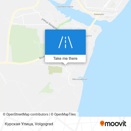 Курская Улица map