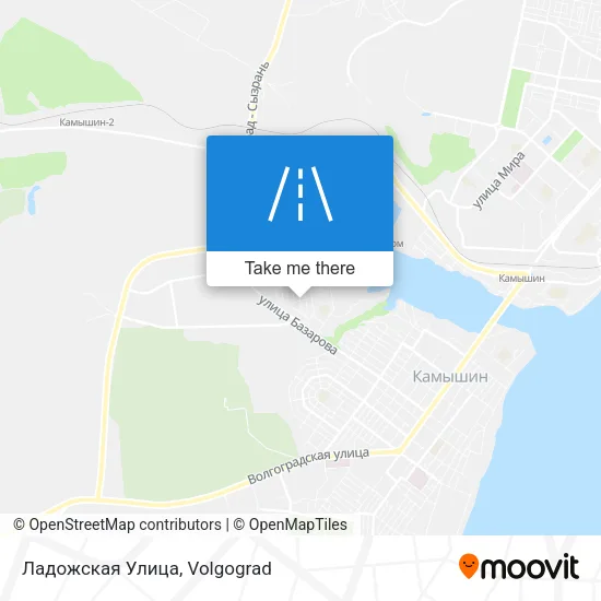 Ладожская Улица map