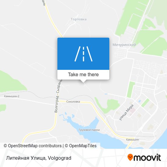 Литейная Улица map