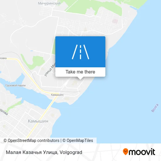 Малая Казачья Улица map