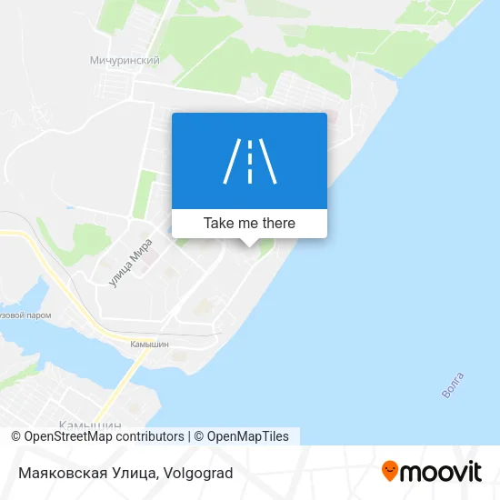 Маяковская Улица map