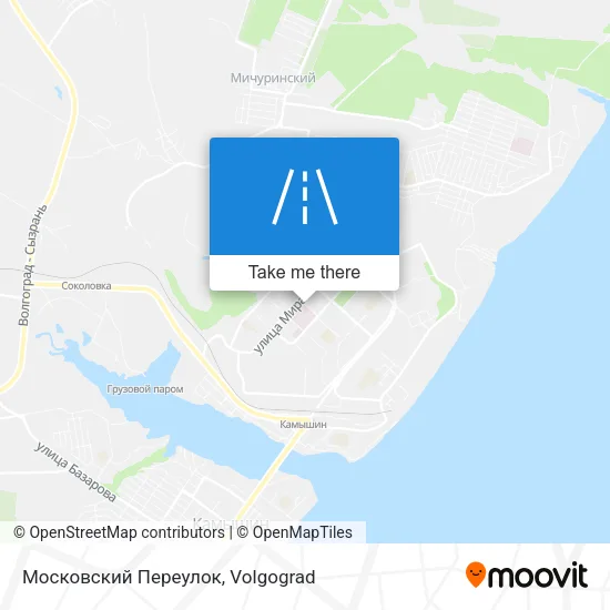 Московский Переулок map