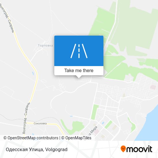 Одесская Улица map
