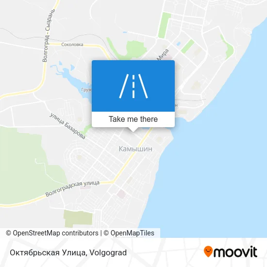 Октябрьская Улица map