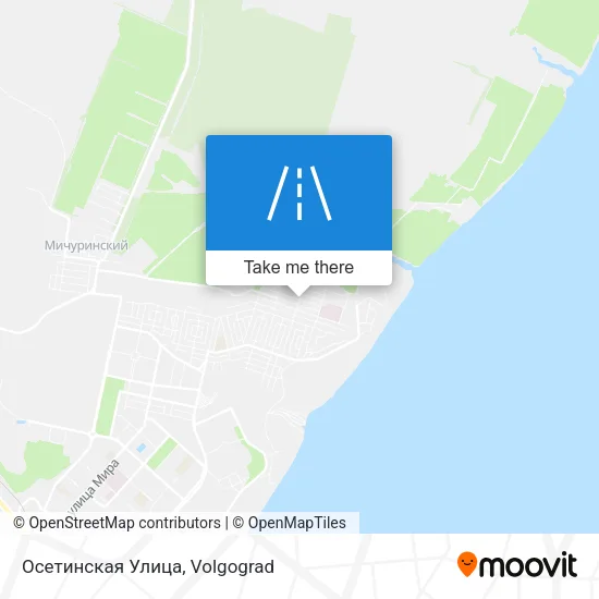 Осетинская Улица map