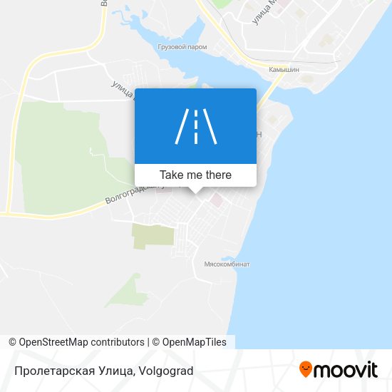 Пролетарская Улица map