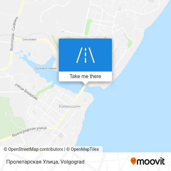 Пролетарская Улица map