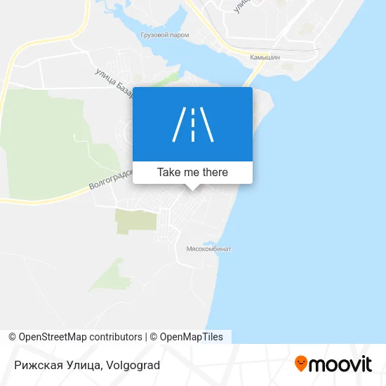 Рижская Улица map