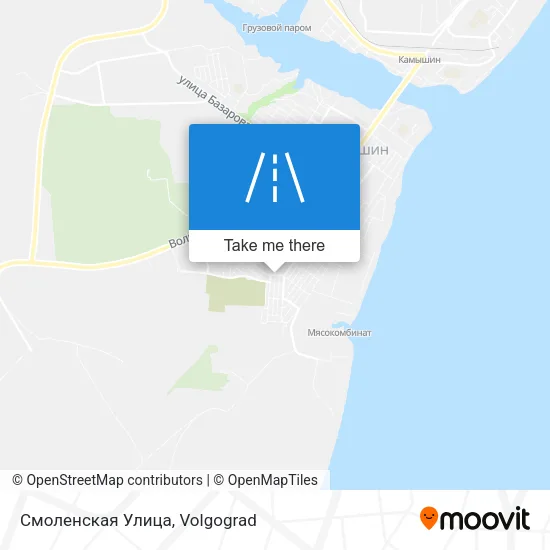 Смоленская Улица map