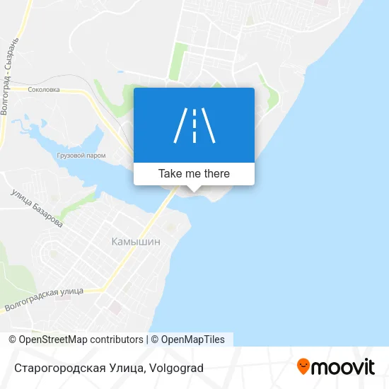 Старогородская Улица map