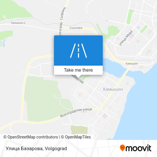 Улица Базарова map