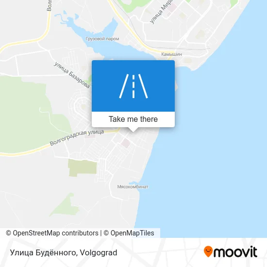 Улица Будённого map