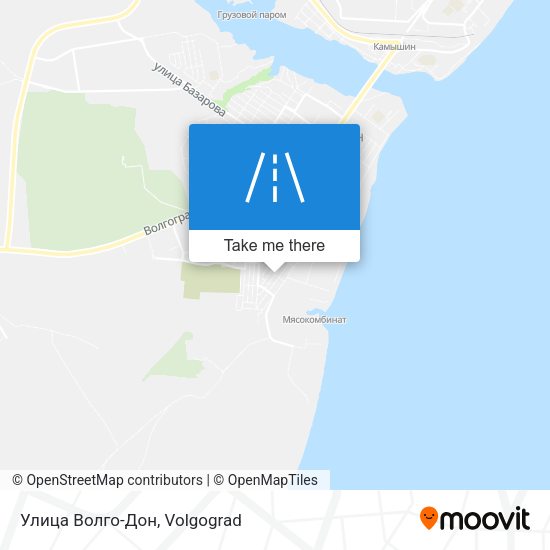 Улица Волго-Дон map