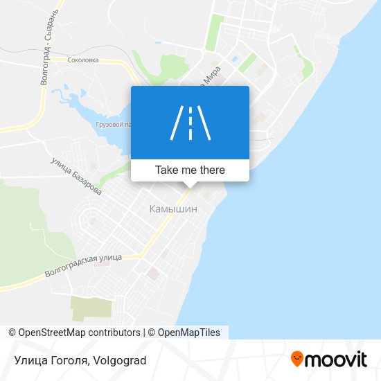 Улица Гоголя map