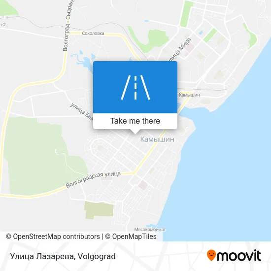 Улица Лазарева map