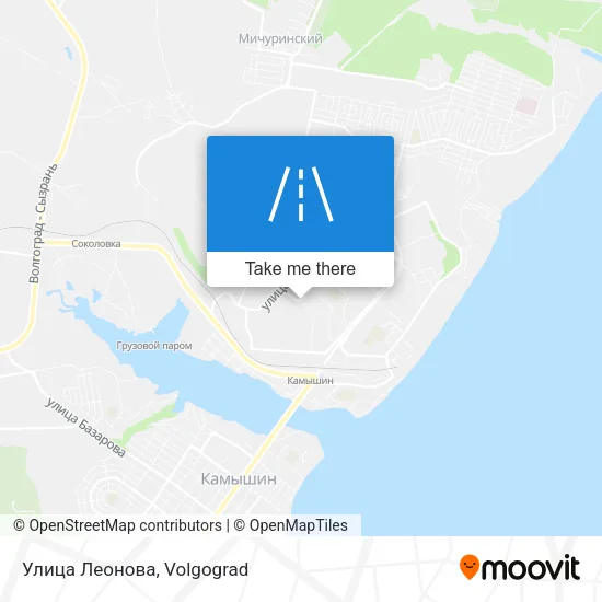 Улица Леонова map