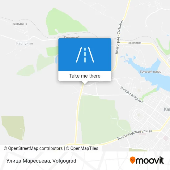 Улица Маресьева map