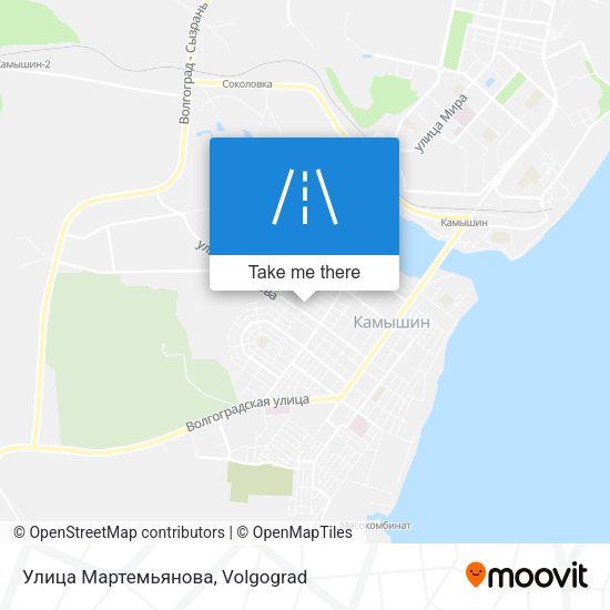 Улица Мартемьянова map