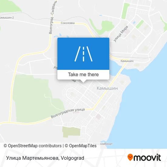 Улица Мартемьянова map