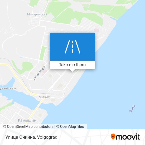 Улица Онкина map