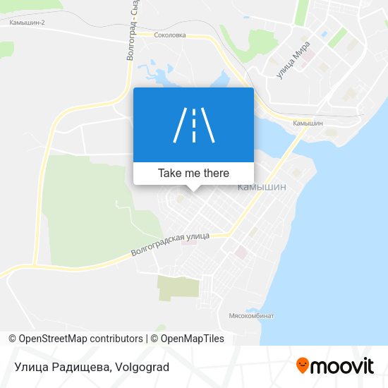Улица Радищева map