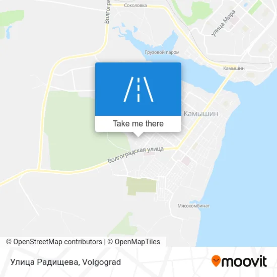 Улица Радищева map