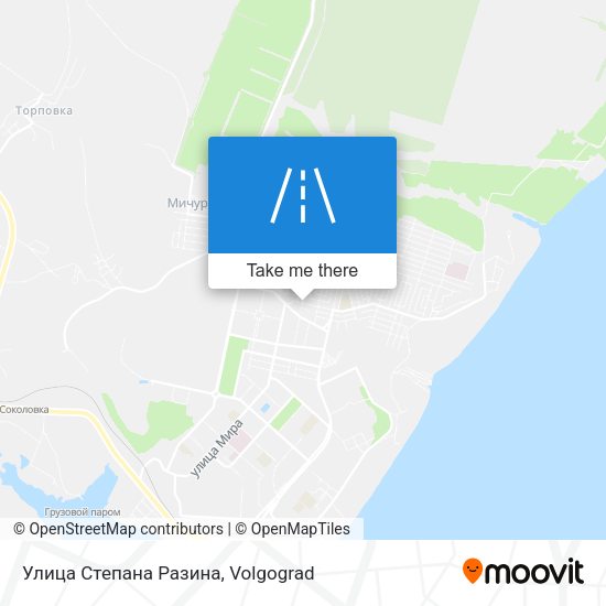Улица Степана Разина map