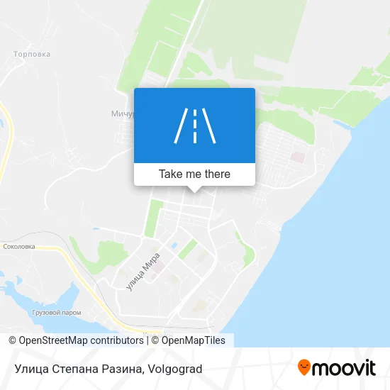 Улица Степана Разина map