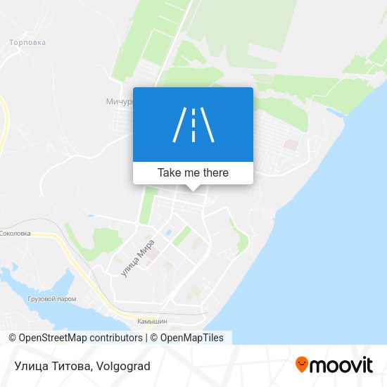 Улица Титова map