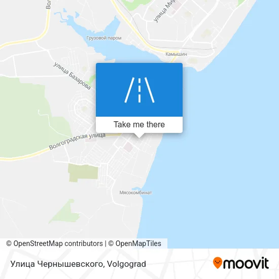 Улица Чернышевского map