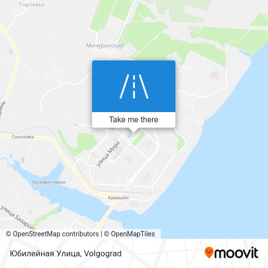 Юбилейная Улица map