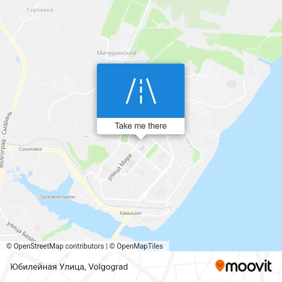 Юбилейная Улица map