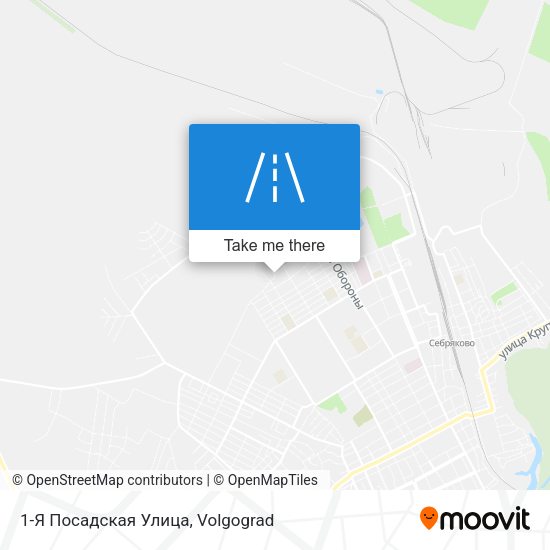 1-Я Посадская Улица map