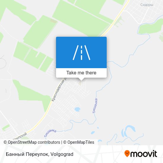 Банный Переулок map