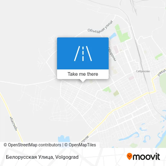 Белорусская Улица map