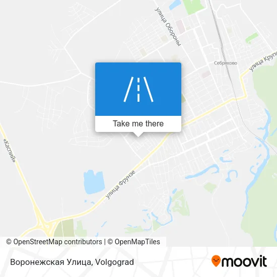 Воронежская Улица map