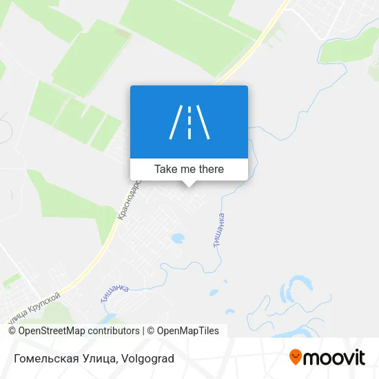 Гомельская Улица map