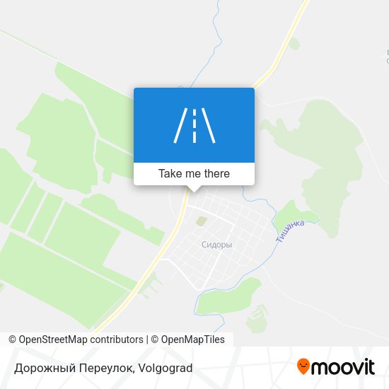 Дорожный Переулок map