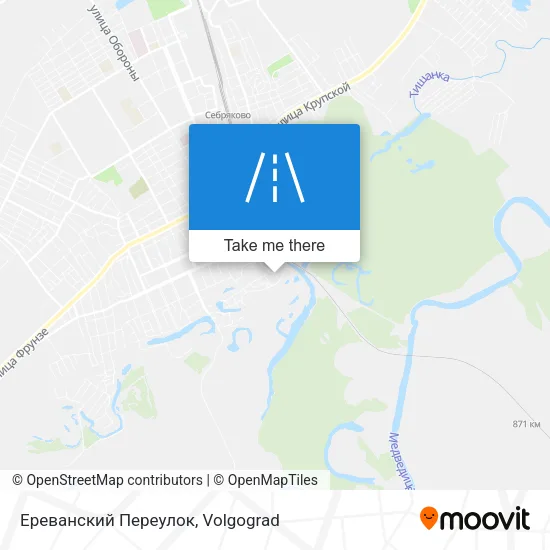 Ереванский Переулок map